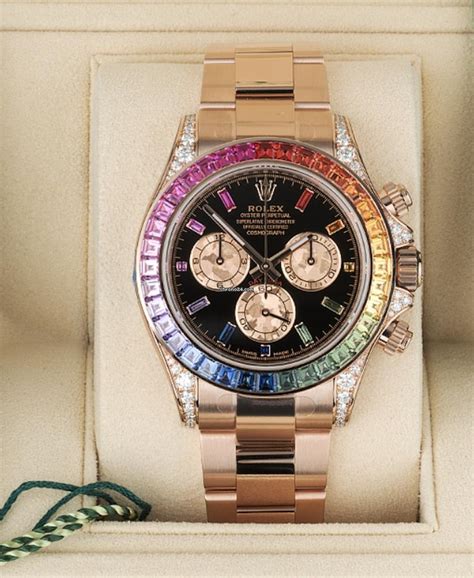 rolex daytona rainbow boccia|rolex rainbow daytona.